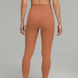 Lululemon align HR, size 4, clay. Like new.